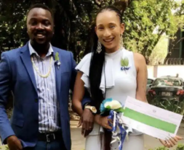 Photos From The Court Wedding Of Actress, Princess Pemu